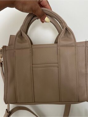 Popflex Leather Mini Tote Bag